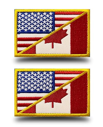 Freundschaftsflaggen-Aufnäher, USA/Kalifornien, Amerikanische Staaten und Kanada, goldene Bordüre, bestickt, mit Klettverschluss, Moral-Emblem für Kostüm, Uniform, Mütze, Jacke, Kleidung, Rucksack Freundschaftsflaggen-Aufnäher, USA/Kalifornien, Amerikanische Staaten und Kanada, goldene Bordüre, bestickt, mit Klettverschluss, Moral-Emblem für Kostüm, Uniform, Mütze, Jacke, Kleidung, Rucksack von Antrix