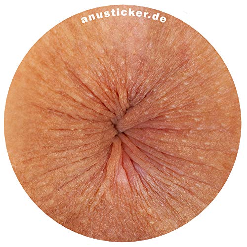 Anusticker 100 Aufkleber Beauty Lustige Arschloch Sticker Sexy Scherzartikel Feiern Party Po anal Rosette Anussticker Anus Auto Tuning Spring Break Tattoo Fans Skateboard von Anusticker