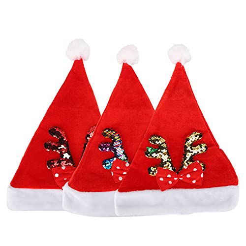 Aoveew Weihnachtsmütze „Merry Christmas Santa Holiday Hat“, idealer Weihnachtsbedarf für Hausgartenfeiern von Aoveew