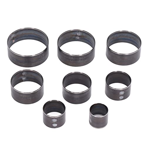 APEXARE 8-teiliges Leder-Stanzformen-Set, 25 mm bis 60 mm Größe, legierter Stahl, Leder-Stanzformen-Set für Leder, Accessoires, Geldbörse, dekorative Stücke von Apexare