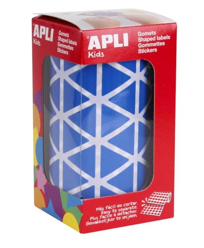 Apli ref. 4868 Gomettes große blau Dreiecke. 20 mm von APLI Kids