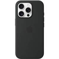 Apple Silikon Case Handy-Cover für Apple iPhone 16 Pro schwarz von Apple