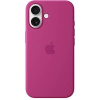 Apple Silikon Case Handy-Cover für Apple iPhone 16 fuchsia von Apple