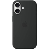 Apple Silikon Case Handy-Cover für Apple iPhone 16 schwarz von Apple