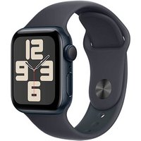 Apple Watch SE 40 mm Aluminium (GPS) Sportarmband M/L  mitternacht von Apple