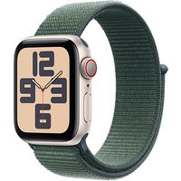 Apple Watch SE 40 mm Aluminium (GPS+Cellular) Sport Loop  grün, polarstern von Apple