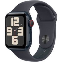 Apple Watch SE 40 mm Aluminium (GPS+Cellular) Sportarmband M/L  mitternacht von Apple