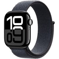 Apple Watch Series 10 42 mm Aluminium (GPS) Sport Loop  tinte, diamantschwarz von Apple