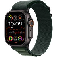 Apple Watch Ultra 2 49 mm (GPS + Cellular) Alpine Loop Large  dunkelgrün, schwarz von Apple