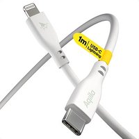 Aqiila® CS21 Ladekabel weiß, Kabellänge: 1,0 m, 30 Watt von Aqiila®