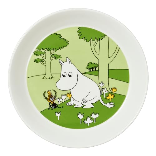 Arabia 1027441 MOOMIN PLATES Teller, Porzellan, 19 cm von アラビア