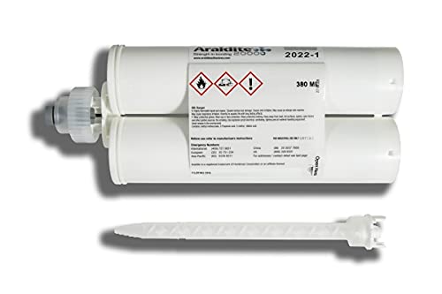 ARALDITE 2022-1 – Epoxy-Kleber, Gießharz zum Kleben, 2 Komponenten, Raumtemperatur (380 ml) von Araldite