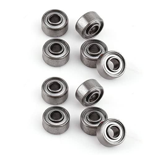 10 Stück – 693zz Stahl-Miniaturlager, Doppelt Geschirmt, 0,12 Zoll, 3 Mm X 8 Mm X 4 Mm, Ersatzlager von Aramox