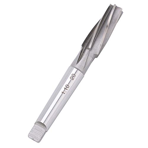 HSS Taper Shank Spiral Reamer 1:10 17x50x22 Mm Hoch Genaues Schneidwerkzeug Zur Verarbeitung und Handwerk von Aramox