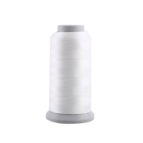 Nähgarnspule, Leuchtende Stickerei, 150D/2 Nylon, 3000 Yards Polyester für Maschinenstickerei, Leuchtet Kontinuierlich über 12 Stunden nach der Lichtaufnahme (3000 Yards) von Aramox