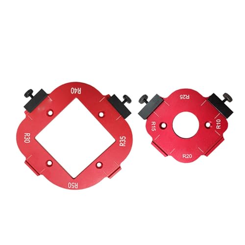 RADIUS JIG -Router -Vorlage, 4 in 1 Aluminiumlegier -Router -Vorlagen für Holzbearbeitungs -Router -Eck Jigs und Vorlagen R10 R15 R20 R25 R30 R35 R40 R50 RADIUS JIG -Router -Vorlage, 4 in 1 Aluminiumlegier -Router -Vorlagen für Holzbearbeitungs -Router -Eck Jigs und Vorlagen R10 R15 R20 R25 R30 R35 R40 R50 von Aramox