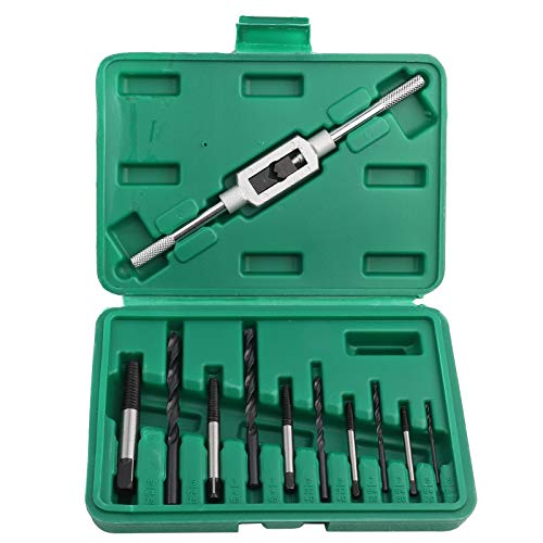 Schraubenentferner, Gebrochener Schraubenausdreher Set Profi, 11-teilige Broken Screw Drill Bits und Extractor Set Bolzen Fastners herausgenommen Werkzeug zum Entfernen 2,0-7,5 mm, Linksausdreher von Aramox