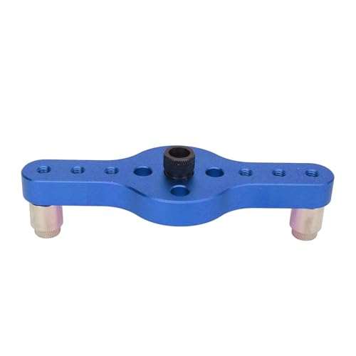 Vertikale Taschenloch Jig Dowelling Auto Centering Drill mit Hoher Effizienz und Genauigkeit Aluminiumlegierung Leicht zu Verwenden Multifunktional für Bohrlöcher in Verschiedenen Materialien (BLUE) Vertikale Taschenloch Jig Dowelling Auto Centering Drill mit Hoher Effizienz und Genauigkeit Aluminiumlegierung Leicht zu Verwenden Multifunktional für Bohrlöcher in Verschiedenen Materialien (BLUE) von Aramox