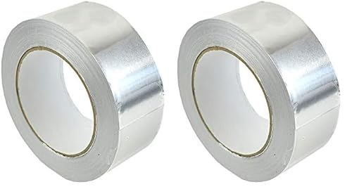 Arctic Hayes 30 µm Aluminiumfolien-Klebeband, 45 m Länge x 50 mm Breite (Packung mit 2) von Arctic Hayes