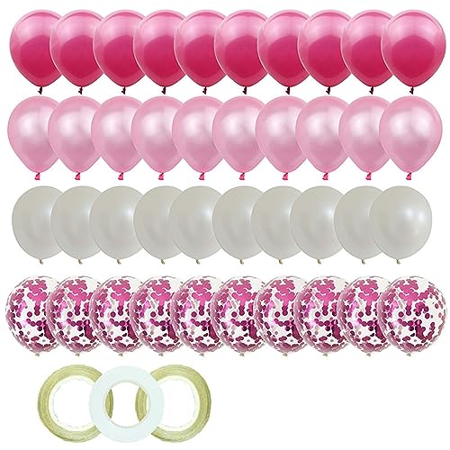 Arecobticy Luftballons, 40 Stück, 30,5 cm, Latex-Luftballons, Mehrzweck-Ballon, Dekoration für Hochzeit, Geburtstag, Urlaub, Party, Dekoration von Arecobticy