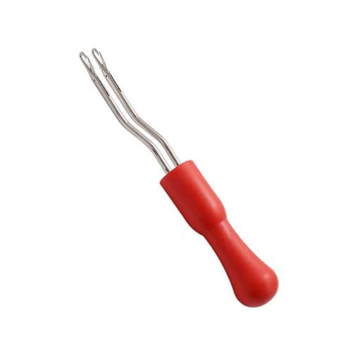 Verbesserte doppelseitige Häkelnadel, tragbar, ergonomischer Griff für Perückenherstellung und Bastelgriff, Häkelnadel Verbesserte doppelseitige Häkelnadel, tragbar, ergonomischer Griff für Perückenherstellung und Bastelgriff, Häkelnadel von Arecobticy