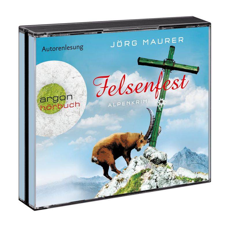 Kommissar Jennerwein Ermittelt - 6 - Felsenfest - Jörg Maurer (Hörbuch) von Argon Verlag