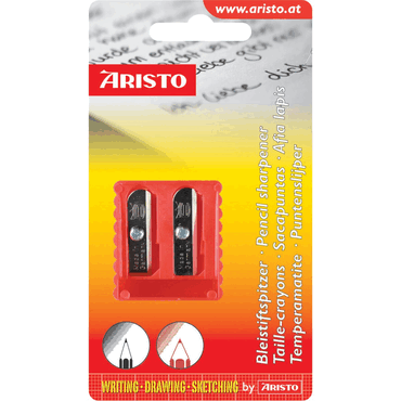 10 x Aristo Farb- und Bleistiftspitzer doppelt, Kunststoff, im Blister 10 x Aristo Farb- und Bleistiftspitzer doppelt, Kunststoff, im Blister von Aristo