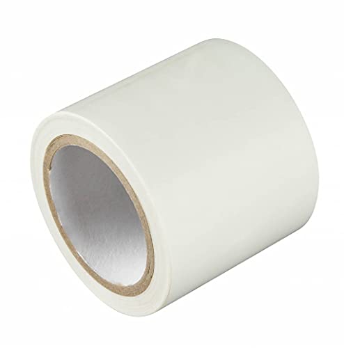 PVC-Klebeband, weiß, 50 mm x 5 m, starke Abdichtung, Schlauchband, Rohr, Lüfteranschlussband, Schwerlastbandrolle von Armar Trading LTD