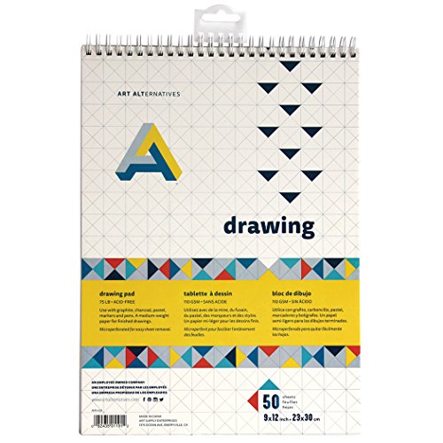 Aa Spiralbindung Zeichenblock 9X12 Aa Spiralbindung Zeichenblock 9X12 von Art Alternatives