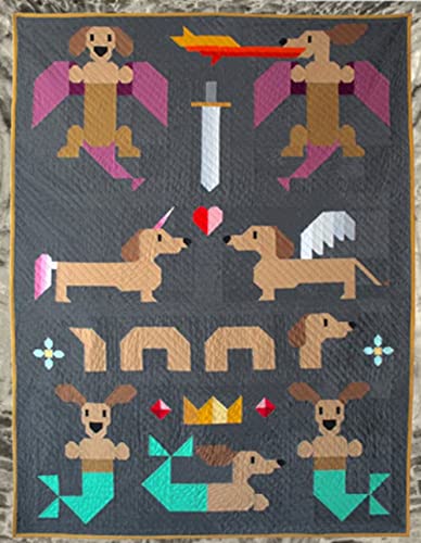 Art East Quilting Co Mythical Wieners Schnittmuster von Art East Quilting Co