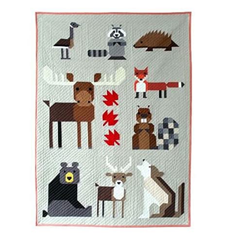 Art East Quilting Co Wunderschönes Woodland Quilt-Schnittmuster von Art East Quilting Co