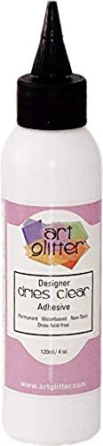 Art Institute Glitter DDC04 Designer trocknet transparent, 113 ml, farblos, Einheitsgröße von Art Glitter