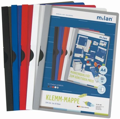 Klemm-Mappe A4 Milan von Art-Munafacture-Design