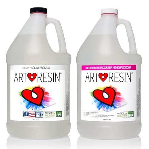 ArtResin - Epoxidharz - Klar - Ungiftig - 7,57 L von ArtResin
