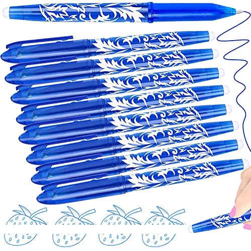 8 Radierbarer Kugelschreiber Radierstift Gelstifte Radierbar, Radierbare Stifte Radierbarer Tintenroller Radierbar, Erasable Pen Gelschreiber Radierbar Inky Stift, Friction Stifte Kinder Schulsachen von Artbiu