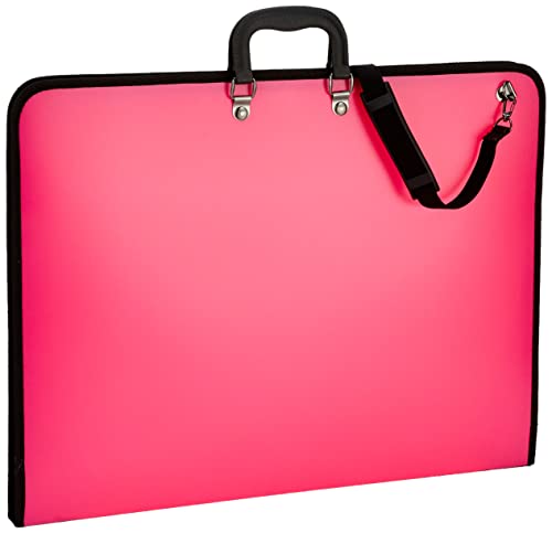 Artcare 15222240 Akademie-Koffer, A2, Kunststoff, 64 x 3 x 48 cm, Pink von Artcare