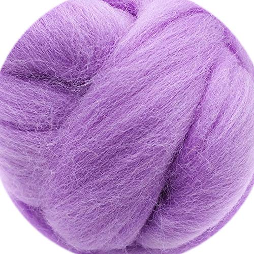 Artec360 10g Filzwolle Märchenwolle Roving filzen Nadelfilzen Super Soft Natural DIY Craft 40 Farboptionen (28) von Artec360