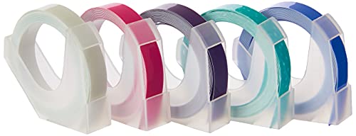 Artemio 5tlg Refill Tapes für Click Click Pastell Label Maker von Artemio