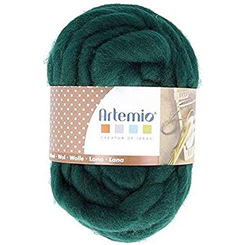 Artemio Business Loom Wolle 70g 10m Flaschengrün, grün, UK, 10 von Artemio