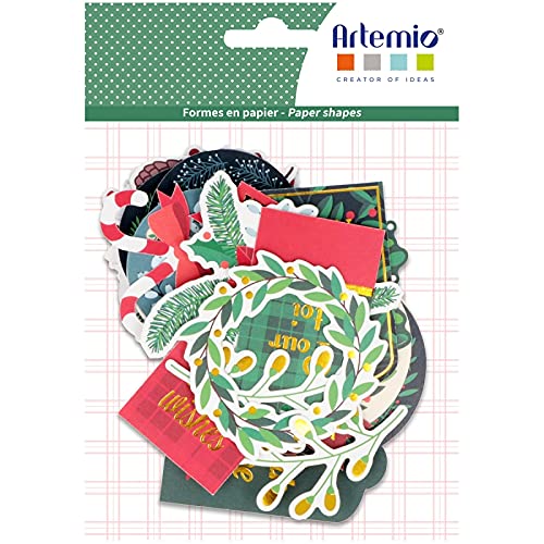 Artemio Die Cut Papier Merry Christmas von Artemio