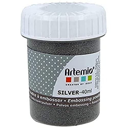 Artemio Embossing Powder 40 ml Silber von Artemio