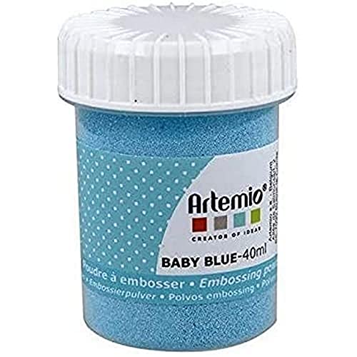 Artemio Embossing-Puder 40 ml, hellblau von Artemio