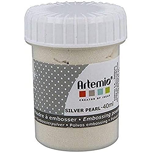 Artemio Embossingpuder 40 ml Silver Pearl von Artemio