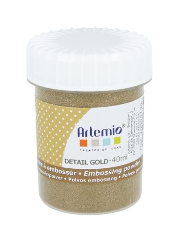 Artemio Embossingpuder 40 ml fein Gold von Artemio