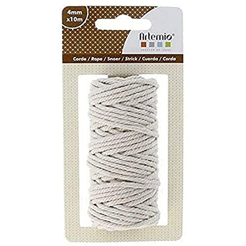 Artemio Seil Natürliche, Textil, Beige, 7 x 4 x 13,5 cm von Artemio