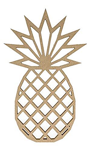 Artemio Silhouette MDF Ananas, Holz, 15,5 x 25 cm von Artemio