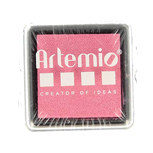 Artemio Stempelkissen trocknendes langsam, Tinte, Rosa, 3 x 2 x 3 cm von Artemio