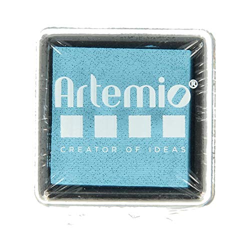 Artemio Stempelkissen trocknendes langsam, Tinte, blau, 3 x 2 x 3 cm von Artemio