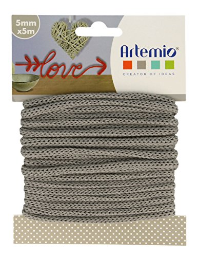 Artemio Strickgarn 5mm x 5m grau von Artemio