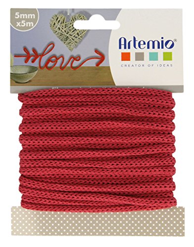 Artemio Strickgarn 5mm x 5m rot von Artemio